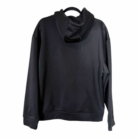 Michigan State Spartans Black Green White Embroidered Hoodie Sweatshirt Medium - Picture 2 of 6